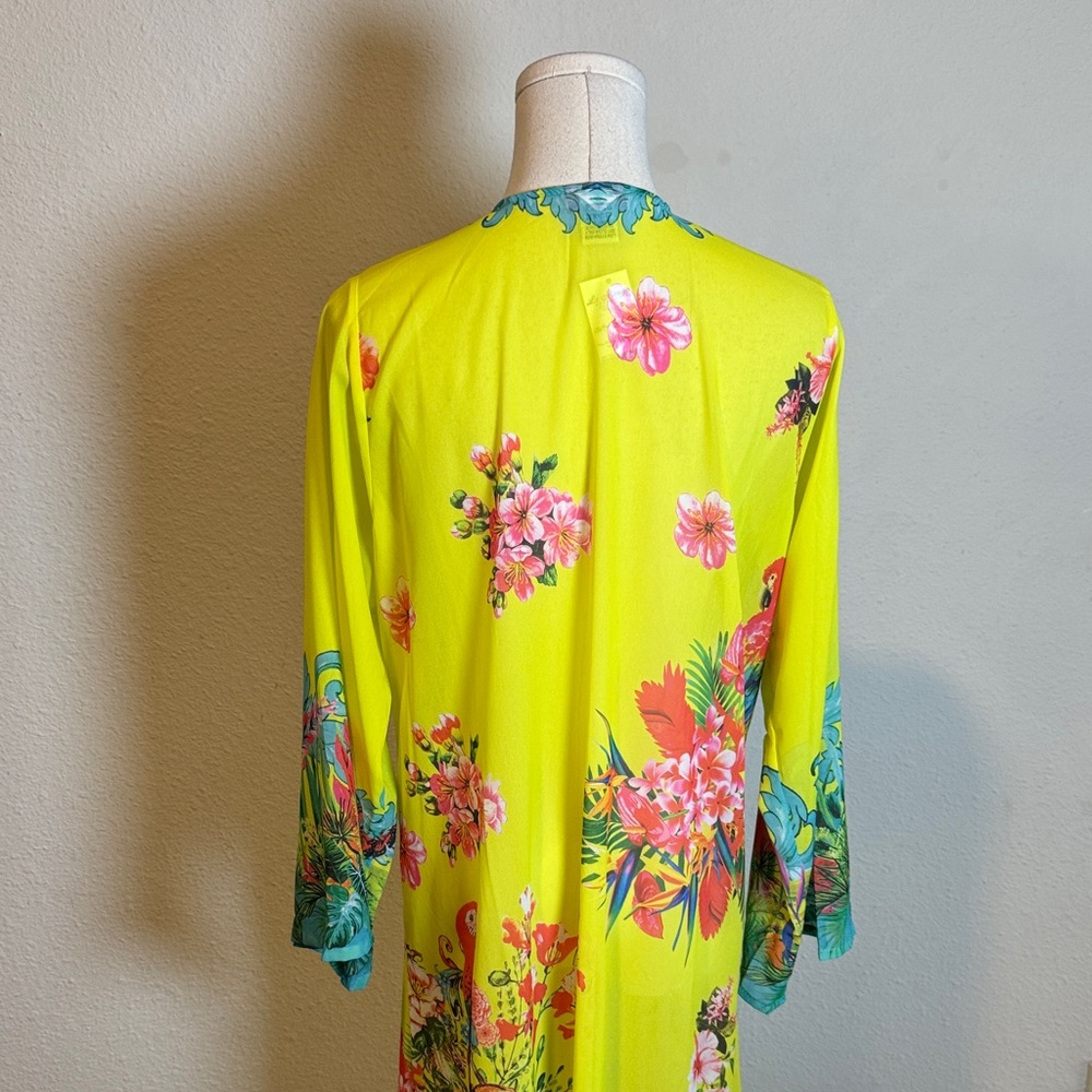 NWT Ranee’s Tropical Duster One Size - Picture 9 of 14